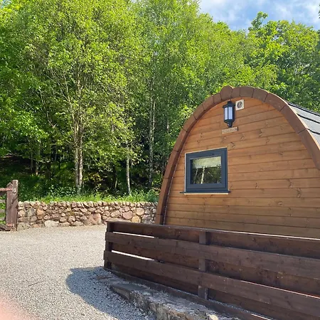 캠프장 Eskdale Glamping Pods With Wood Fired Hot Tubs *